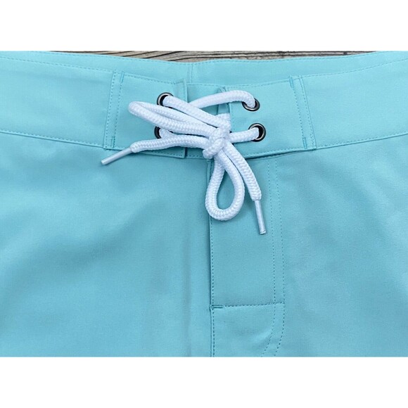 The Normal Brand "Apollo Trunk" Boardshorts Swim Trunks Men's 29 Turquoise Blue - Picture 3 of 11